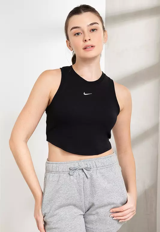 Women's Sportswear Essentials Ribbed Cropped Tank