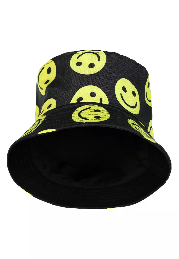 Buy London Rag Smiley Face Printed Bucket Hat 2023 Online | ZALORA ...