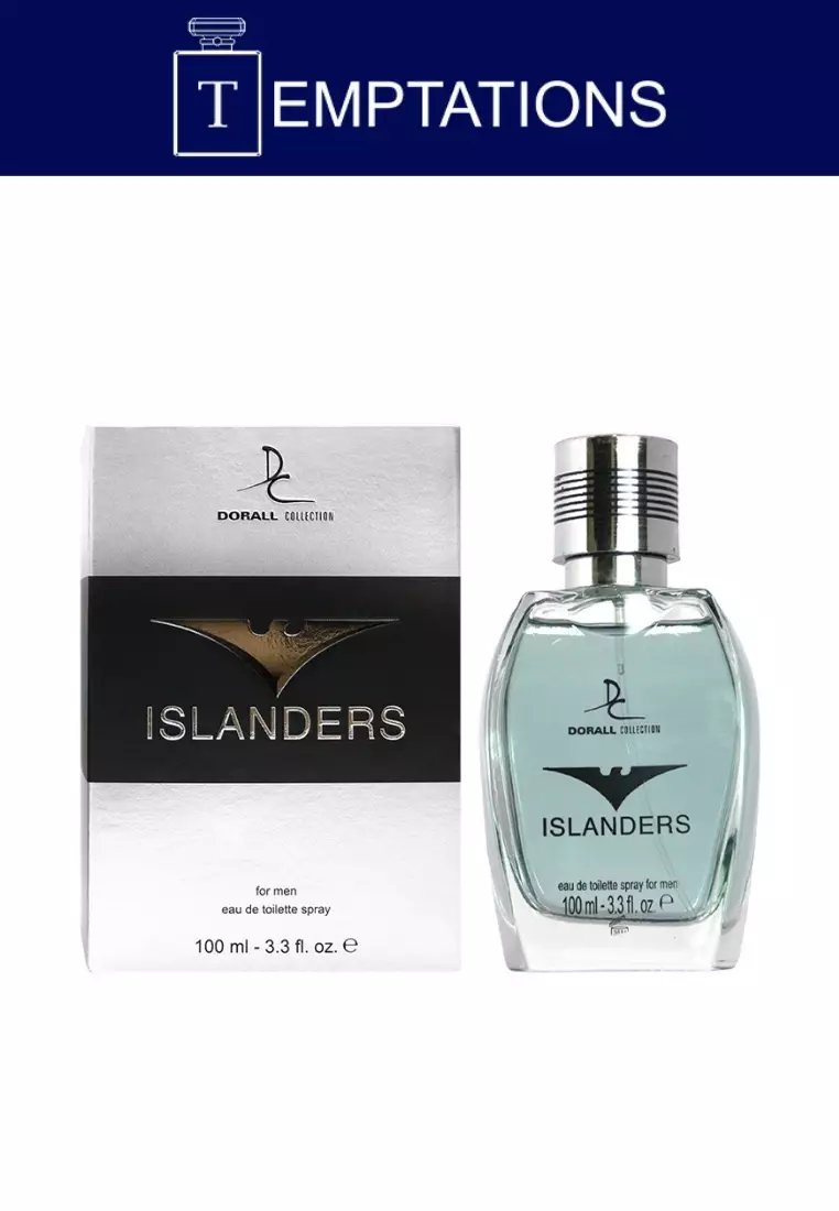 (B1T1)  Dorall Collection ISLANDERS 100ml EDT/ISLANDERS 100ml EDT Perfume For Men  DR01630-S1MM