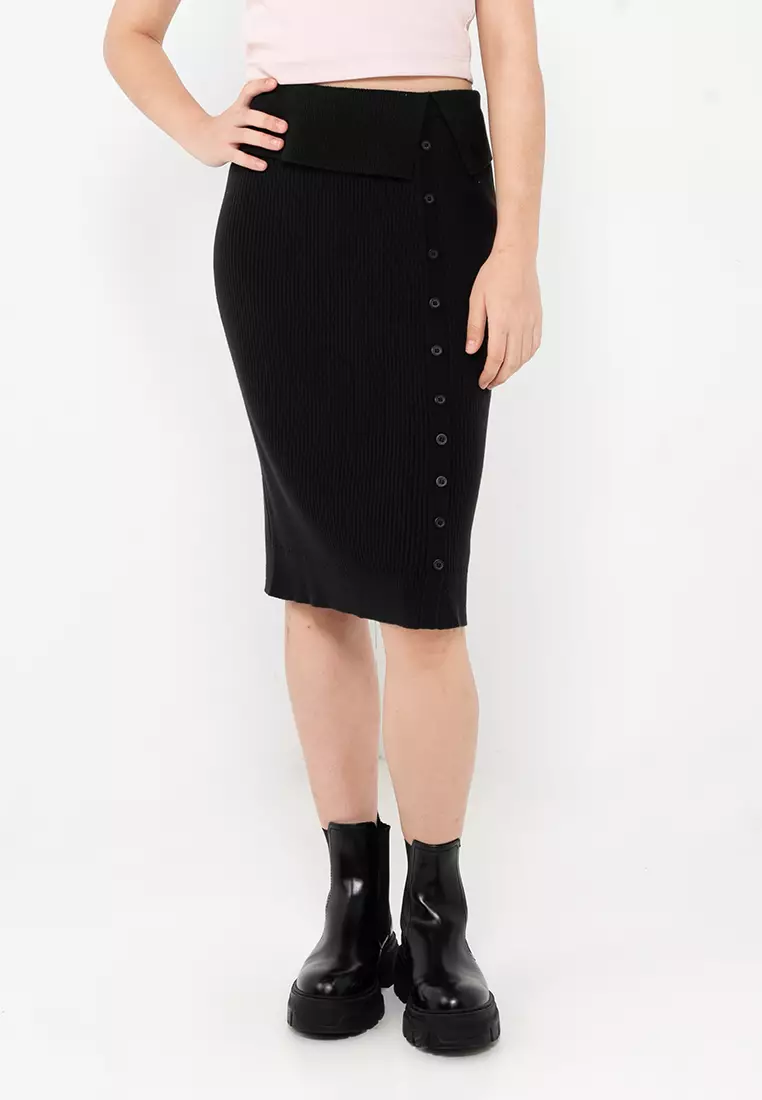 Calvin Klein Knit Mini Skirt Calvin Klein Jeans Buy Calvin