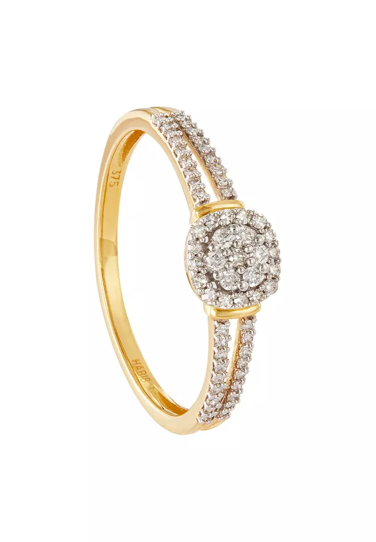 Buy HABIB HABIB Diamond Ring in 375/9K Yellow Gold 272570625(YG) Online ...