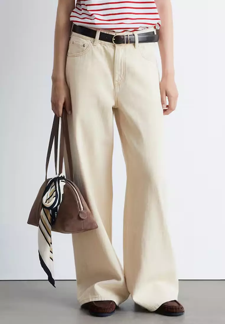 Relaxed Wide-Leg Jeans