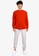 Banana Republic orange Slub Dbl Knit Ls Crew DF1B0AA4C3D56DGS_4