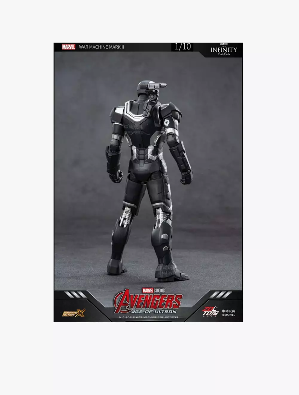 Marvel ZD Toys War Machine Mark 2 - ZDT1906-53