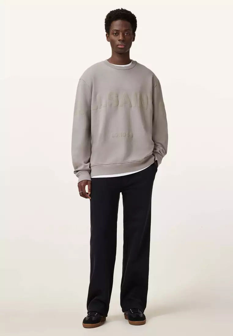 Buy AllSaints Biggy Logo Print Relaxed Fit Sweatshirt 2025