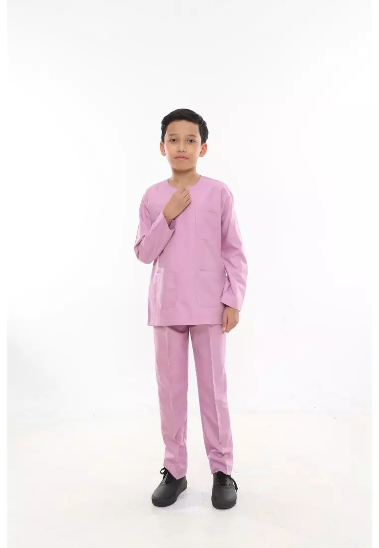 Baju Melayu Moden Teluk Belanga For Kids