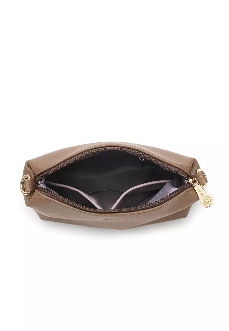 Women's Sling Bag / Crossbody Bag (斜孭袋) - 棕色