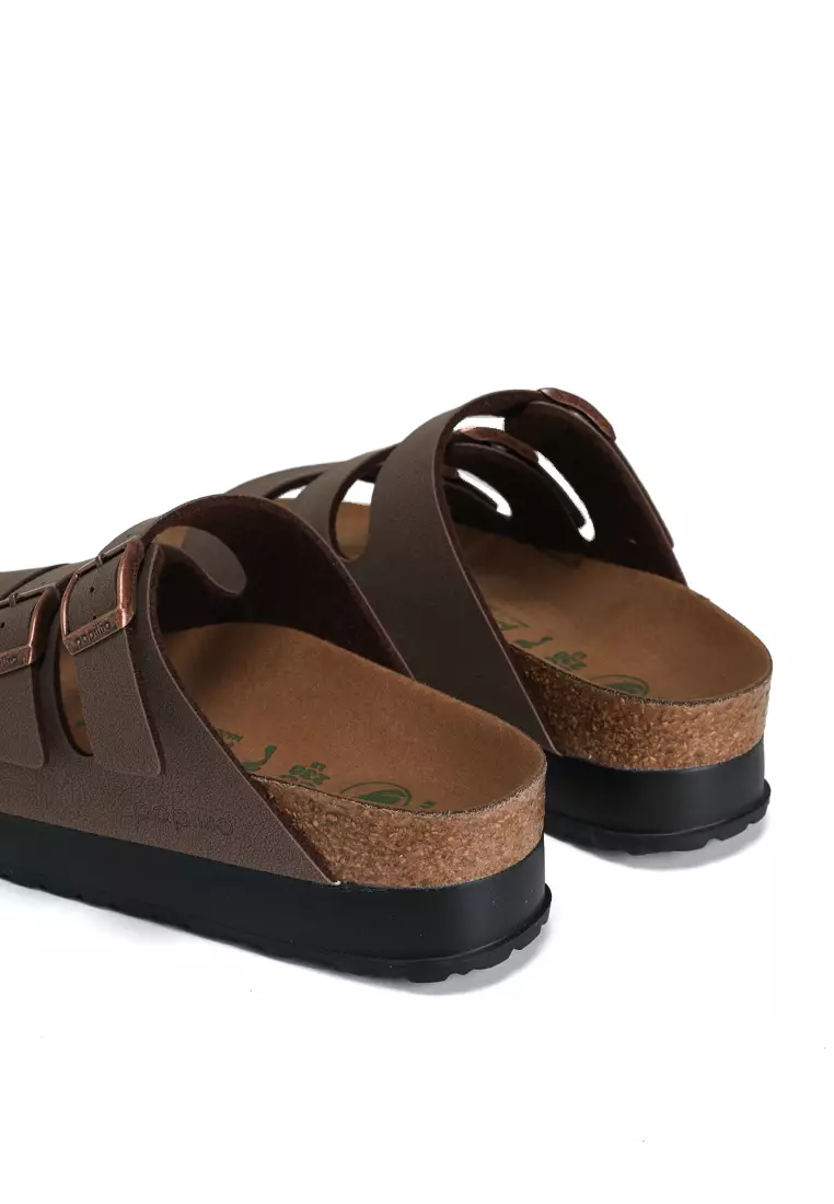 BIRKENSTOCK Florida III プラットフォーム ヴィーガン BFBC Florida III Platform | Vegan | Birko-Flor | Mocha