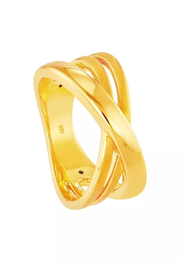 HABIB 999/24K Yellow Gold Ring LTR100624
