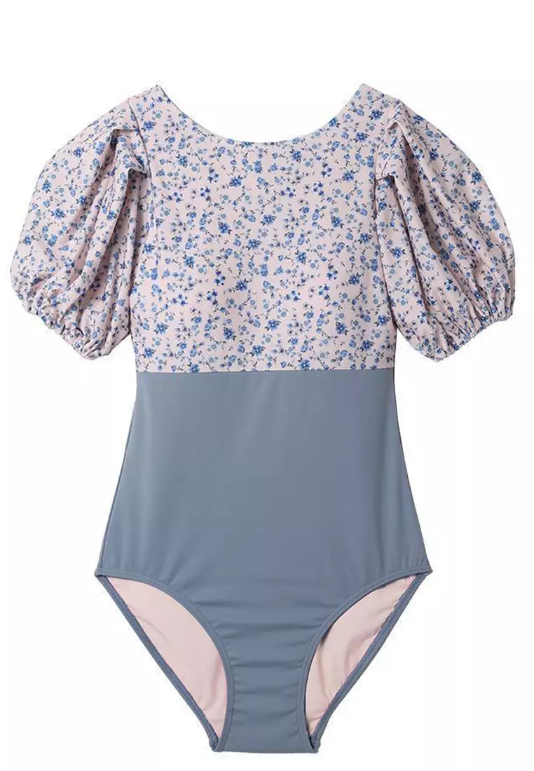 Floral Printed One Piece Swimsuits Bikini