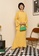 Lubna yellow Cotton Knit Kuntum Kurung Set 38641AA6578CF5GS_3