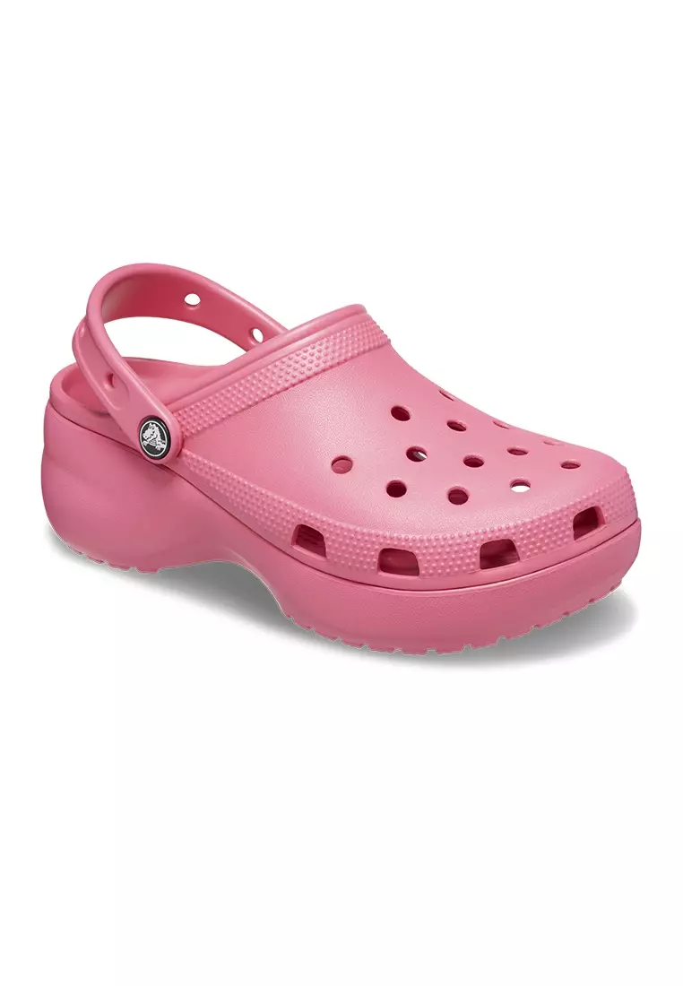 Discount on Crocs  shoes - SKU: Women's Classic Platform Clog in Hyper Pink