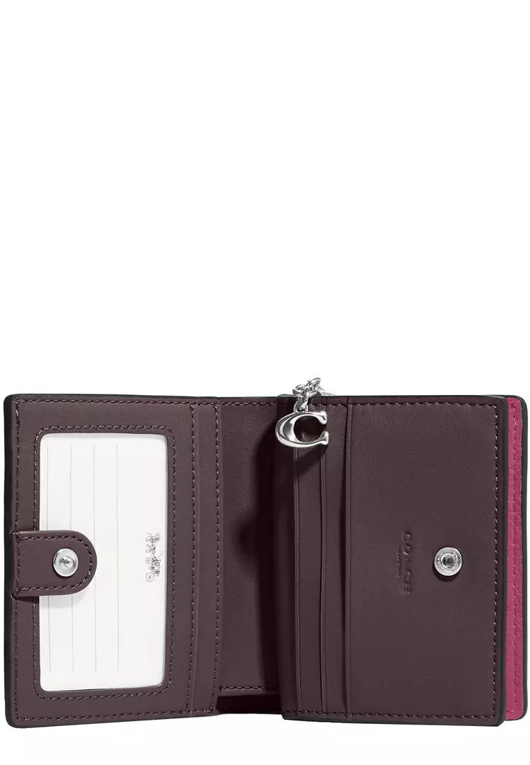 Coach Snap Wallet in Light Raspberry C2862