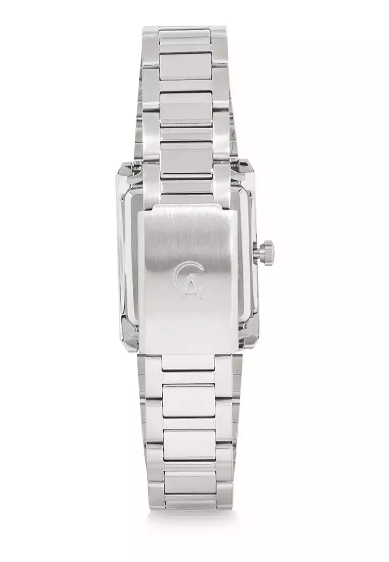 Alexandre Christie Jam Tangan Wanita - Silver White - Stainless Steel - 1039 LDBSSSL