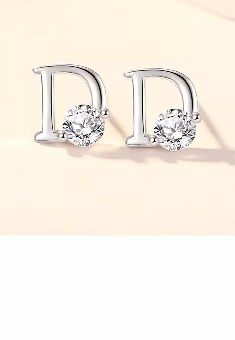 D for on sale diamond earrings