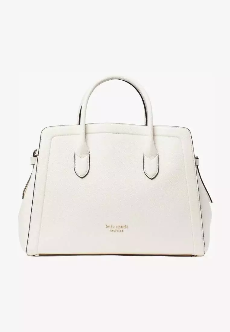 Kate Spade Knott Large Satchel Cream
