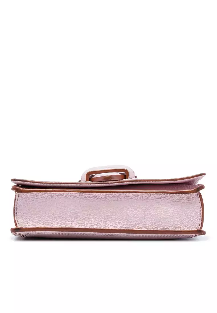 Pre-Loved Loewe Grained Calfskin Barcelona Wallet On Strap