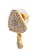 estele gold Estele Gold Plated CZ Triangular Drop Earrings for Women D796CACD3CE73FGS_2