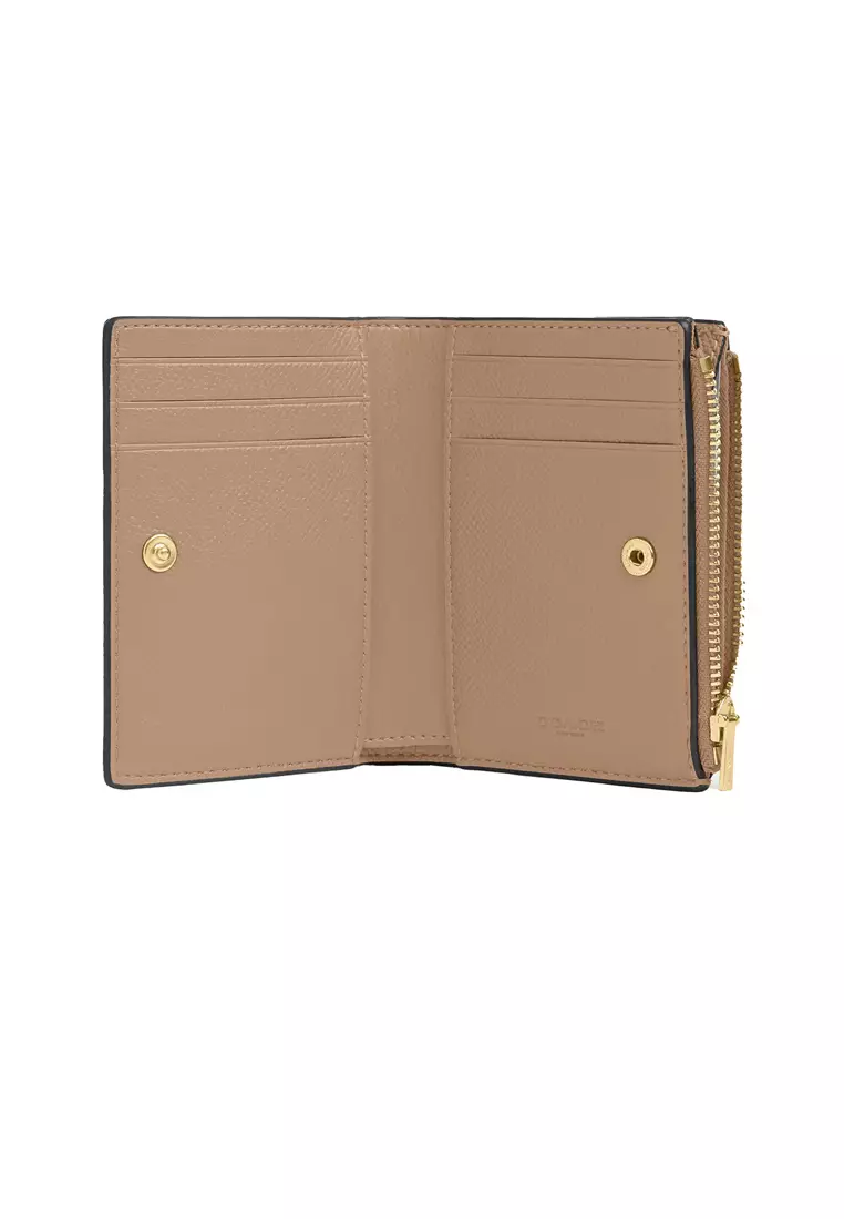 Buy COACH COACH Billfold Wallet Gold/Taupe CR983 Online | ZALORA Malaysia