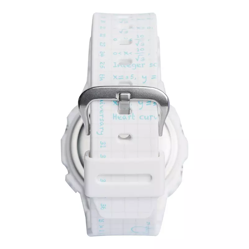 Jam Tangan Couple Casio G-Shock LOV-21B-7DR Presents Lovers Collection Digital Dial White Resin Band