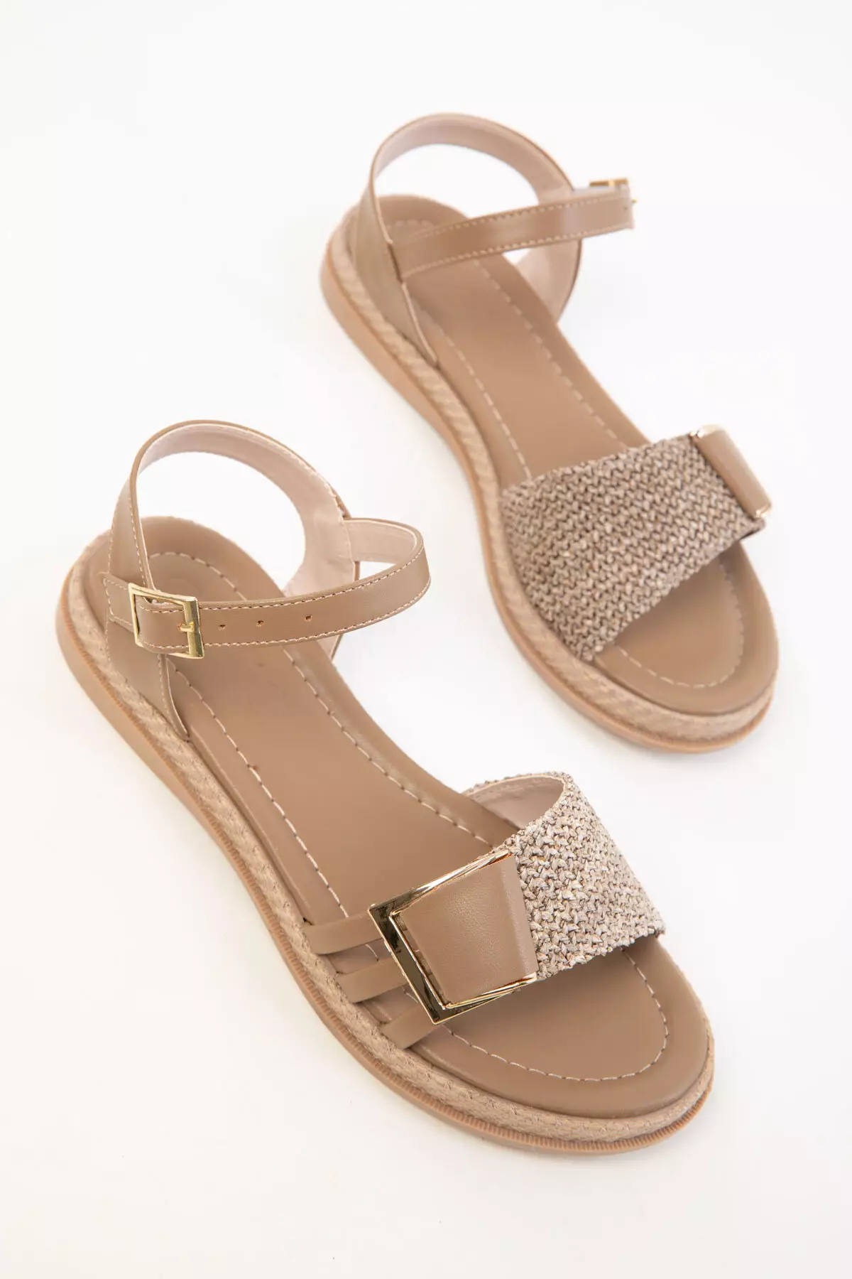 Mink-Wicker Women's Sandals 20395