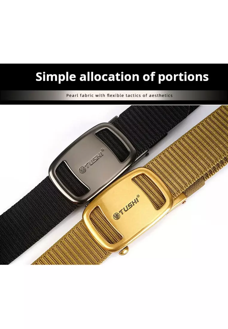 3.5CM Thickened Nylon Automatic Buckle Outdoor Belt
