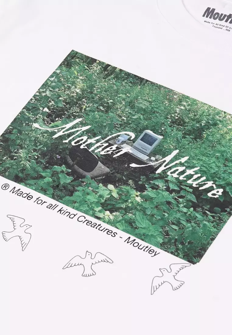 Moutley Oversized T-Shirt Nature C200824