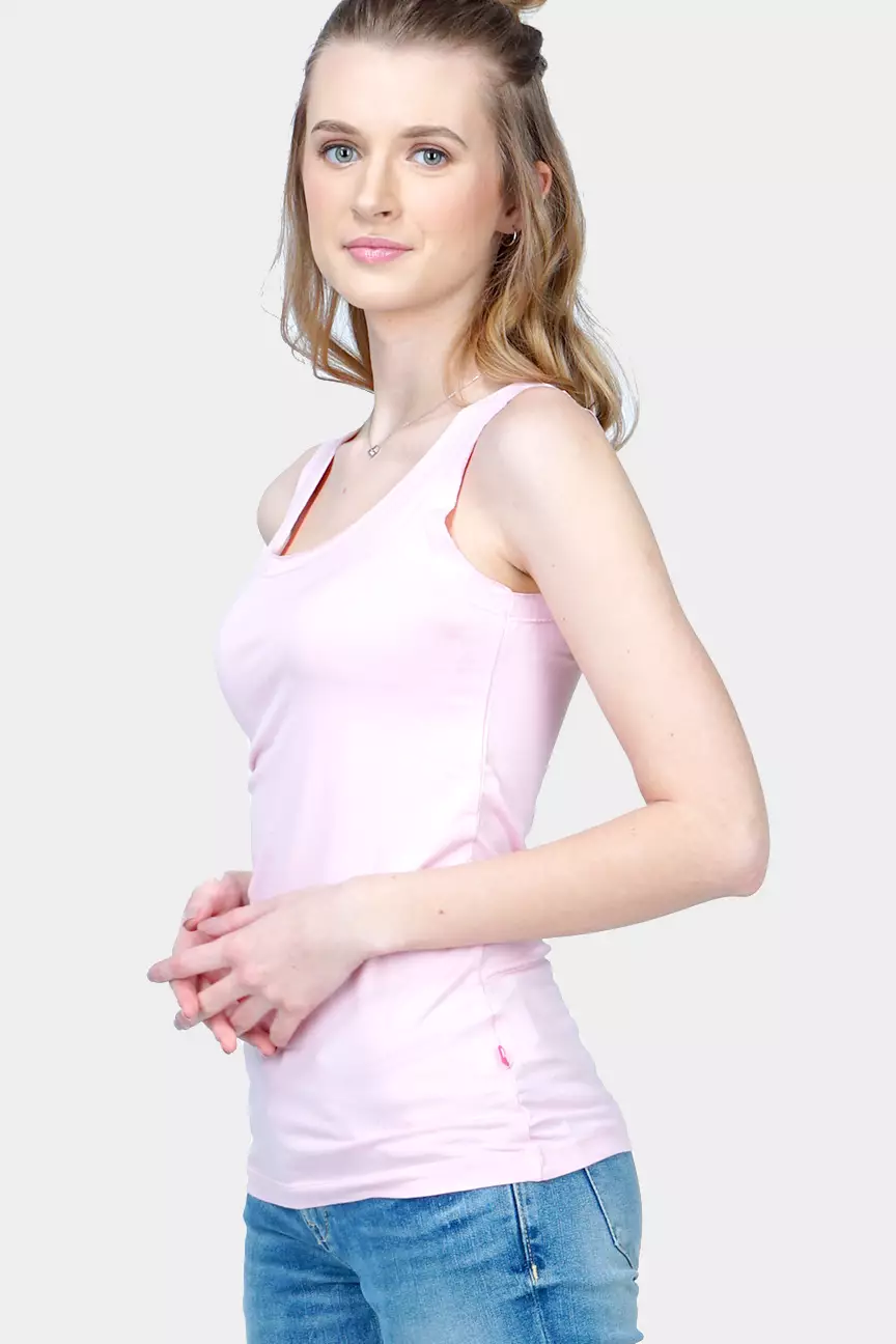 Tanktop Wanita Medium Pink