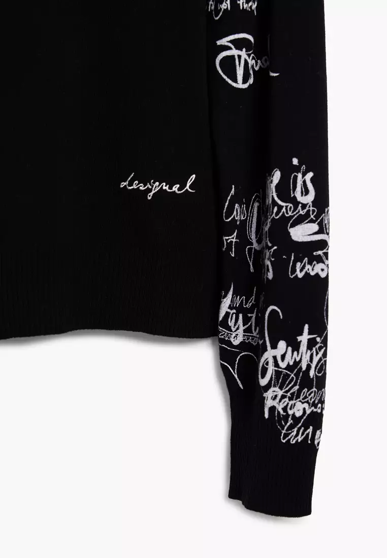 Fine Lettering Sweater
