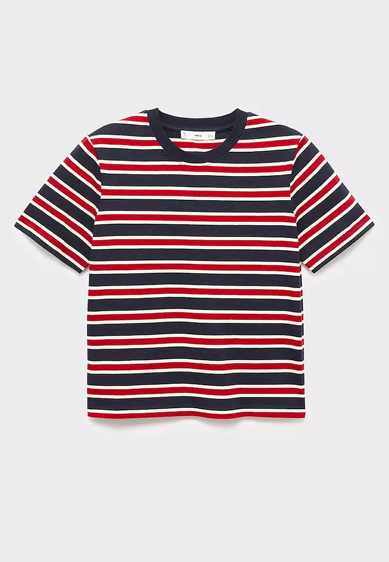 Striped Cotton T-Shirt