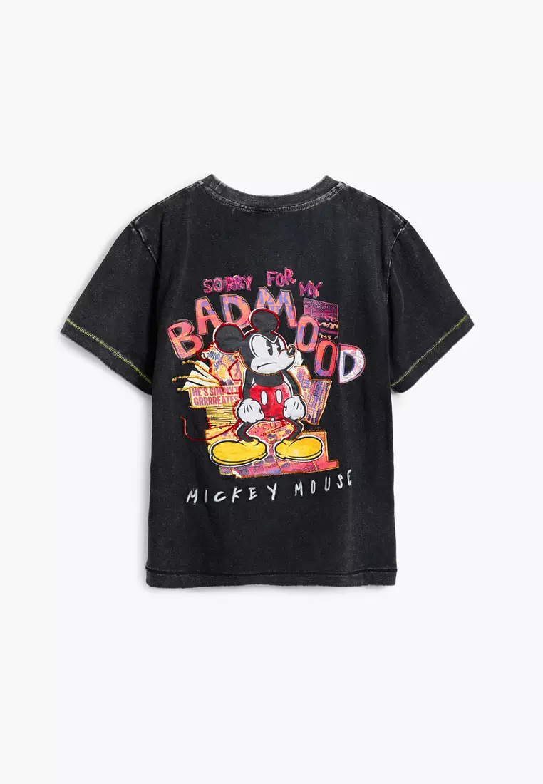 Distressed Mickey Mouse T-shirt