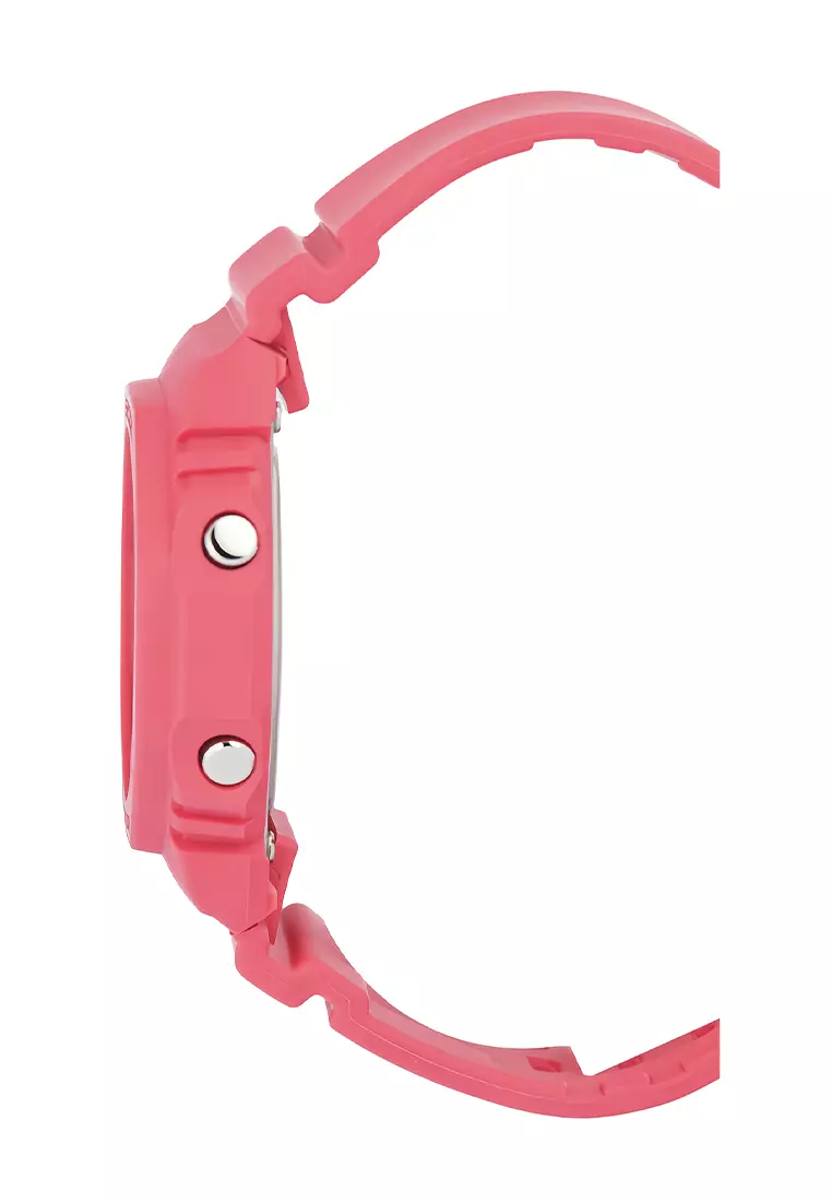 Jam Tangan Analog Digital Wanita Casio G-Shock - Pink Resin Strap - GMA-P2100-4A