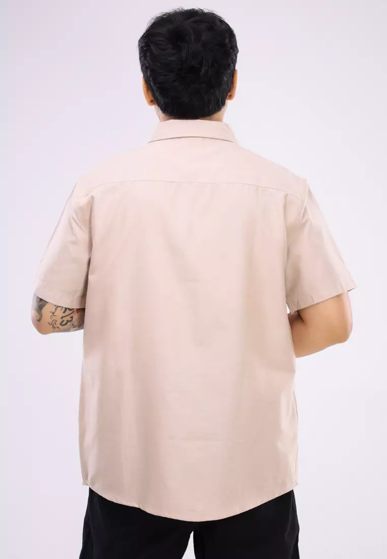 Woven Oxford Polo Short Sleeve