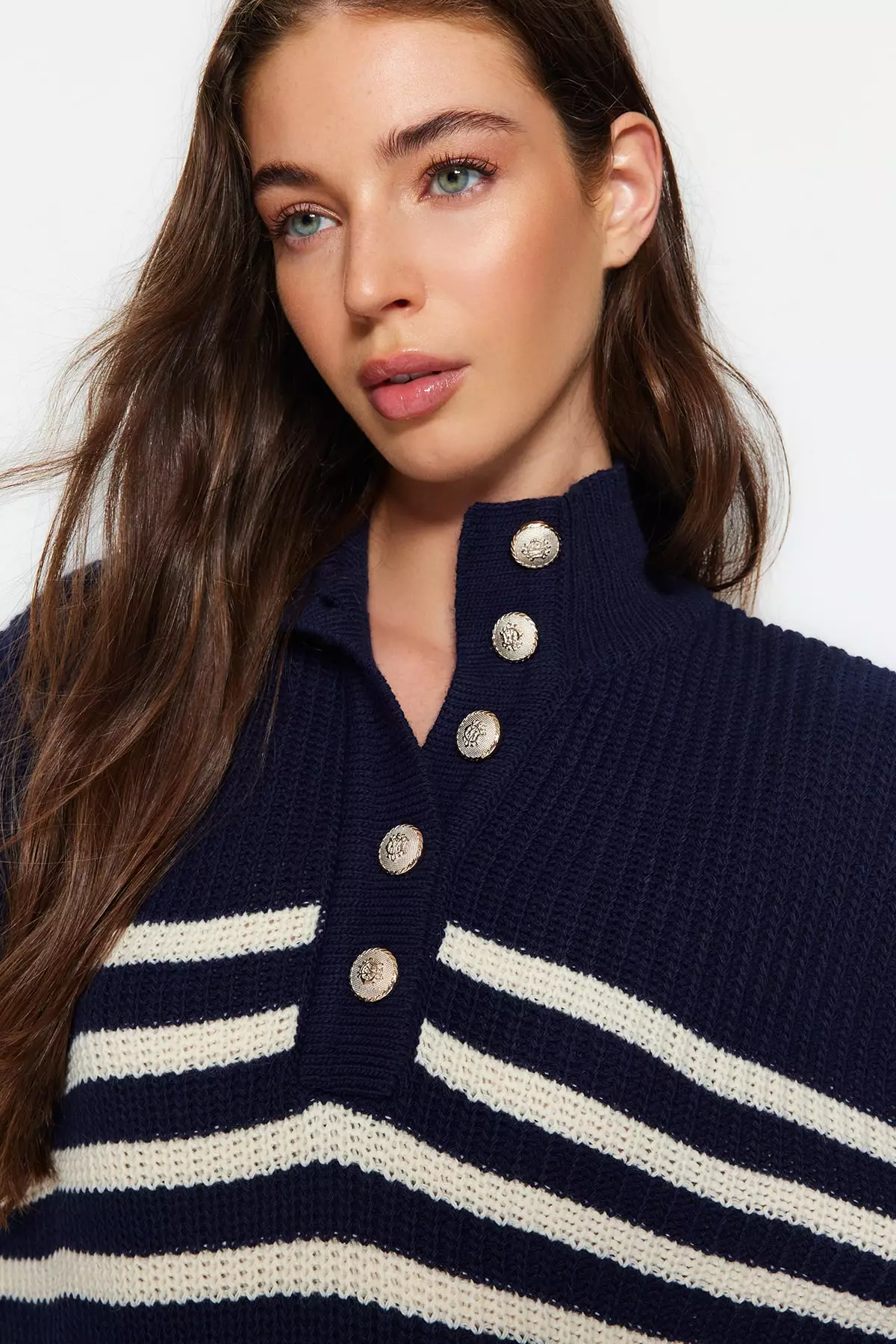 Striped Knit Sweater