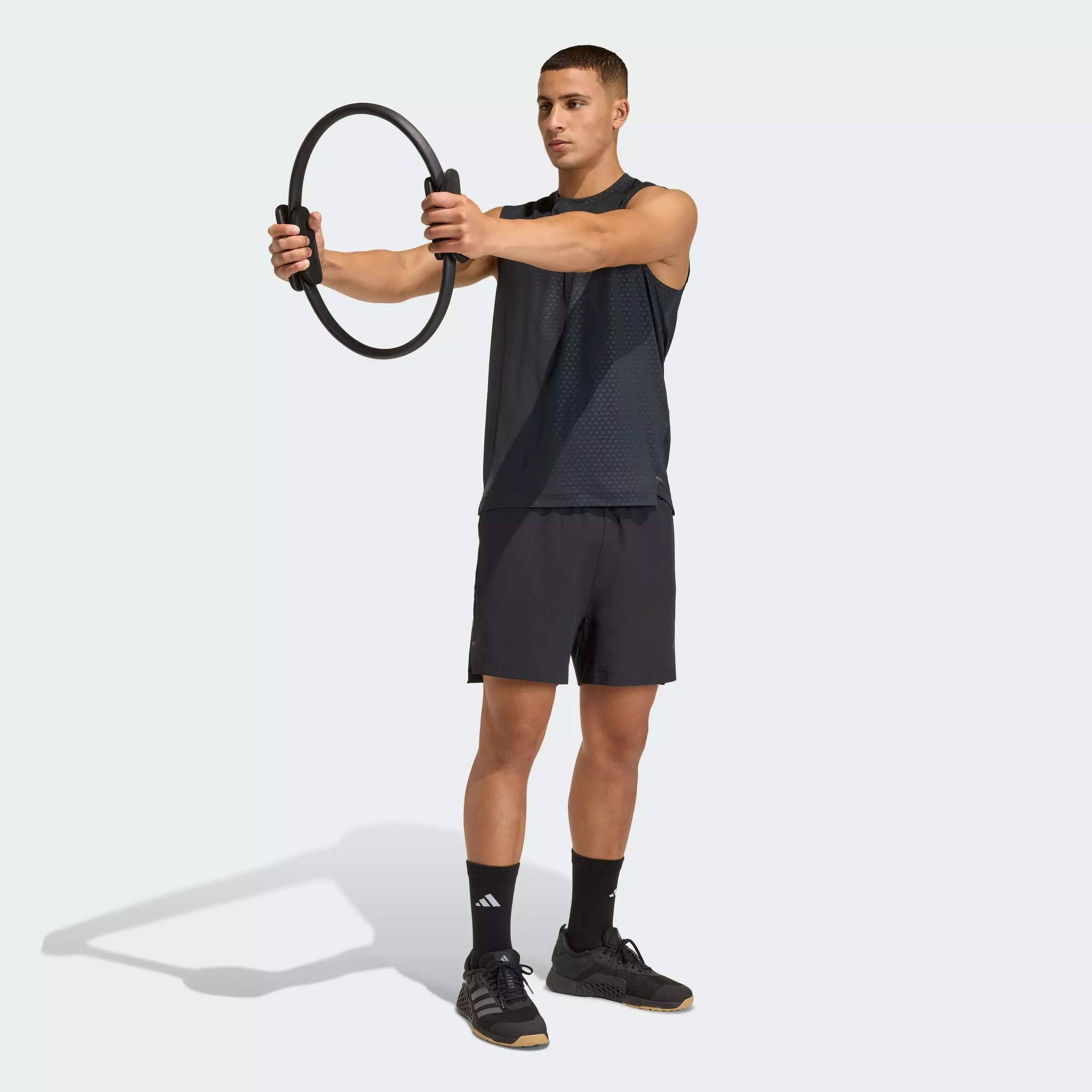 Gym & Training D4T PrimeLift 3 STRIPES SHORTS Men Black KD0353