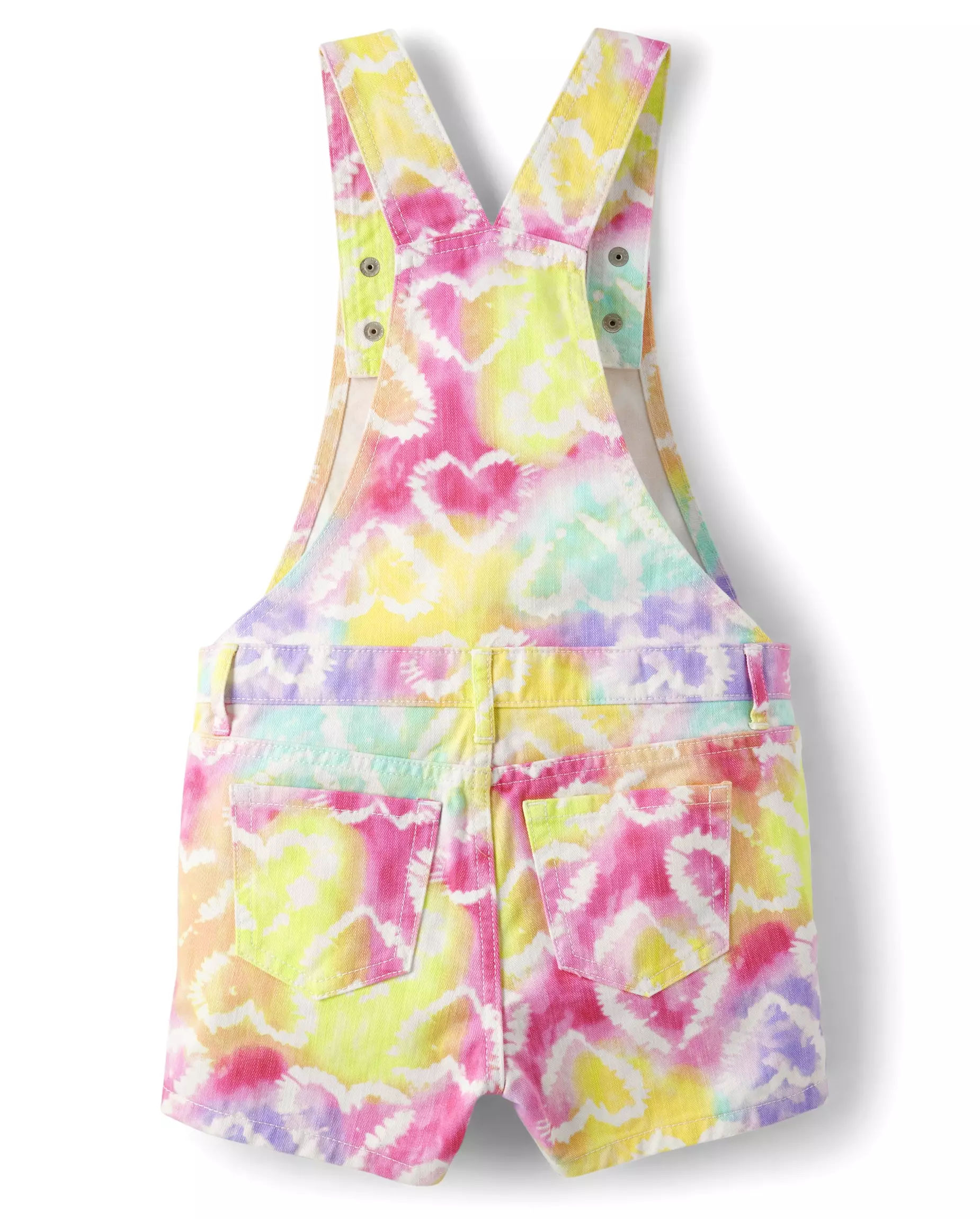 Denim Overalls Rainbow Tie Dye Overalls Tie Dye Overalls Girls Bib