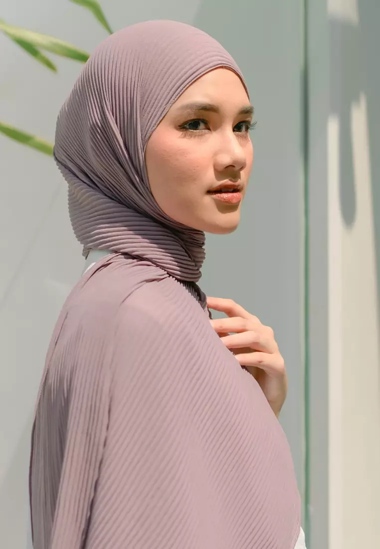 Ayra Pleats Shawl Sparrow