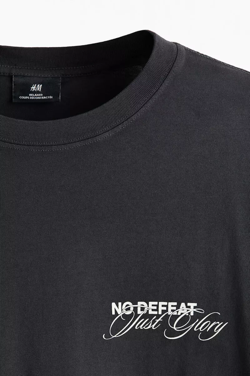 Loose Fit Printed T-shirt