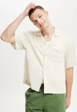 Natural Dobby Stripe