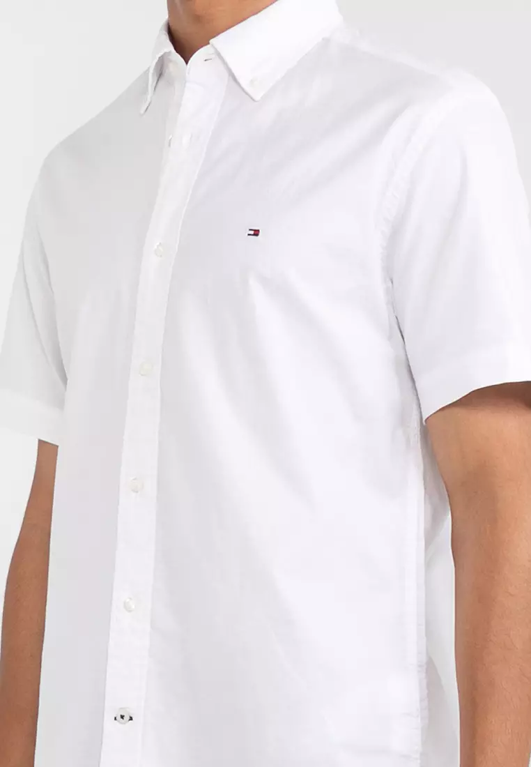 white tommy hilfiger shirt men