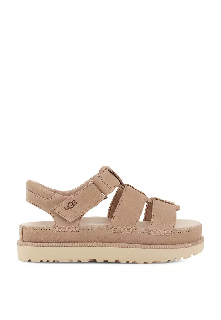 Discount on Ugg  shoes - SKU: Ugg Women's Goldenstar Strap Sandal - Driftwood (1137890-Dri)