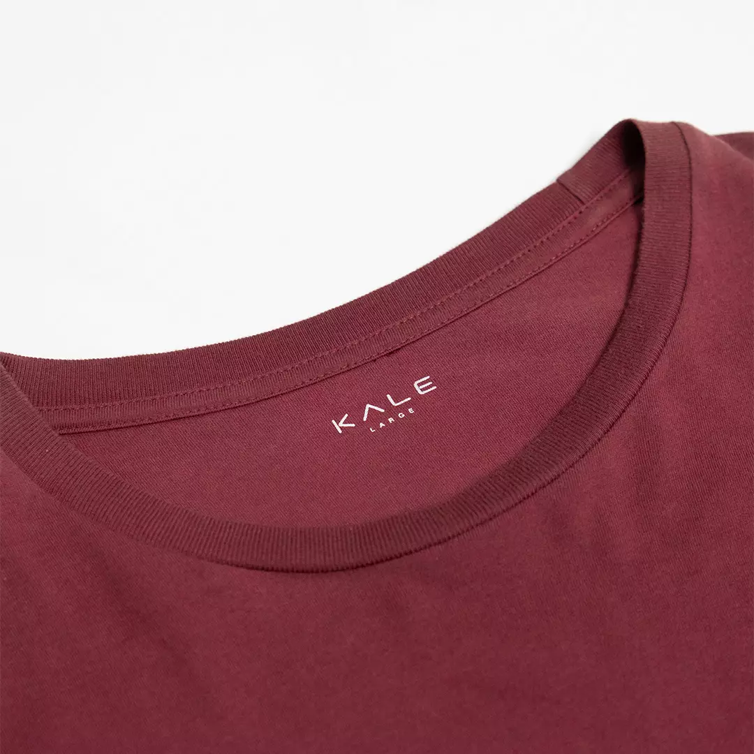 Kale Arion Dusty Maroon / T-Shirt Pria Lengan Pendek / Unisex