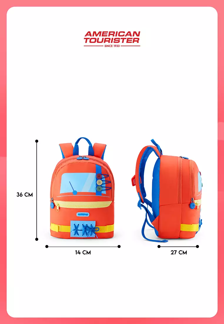 American Tourister Yoodle 4.0 Backpack - Car Orange