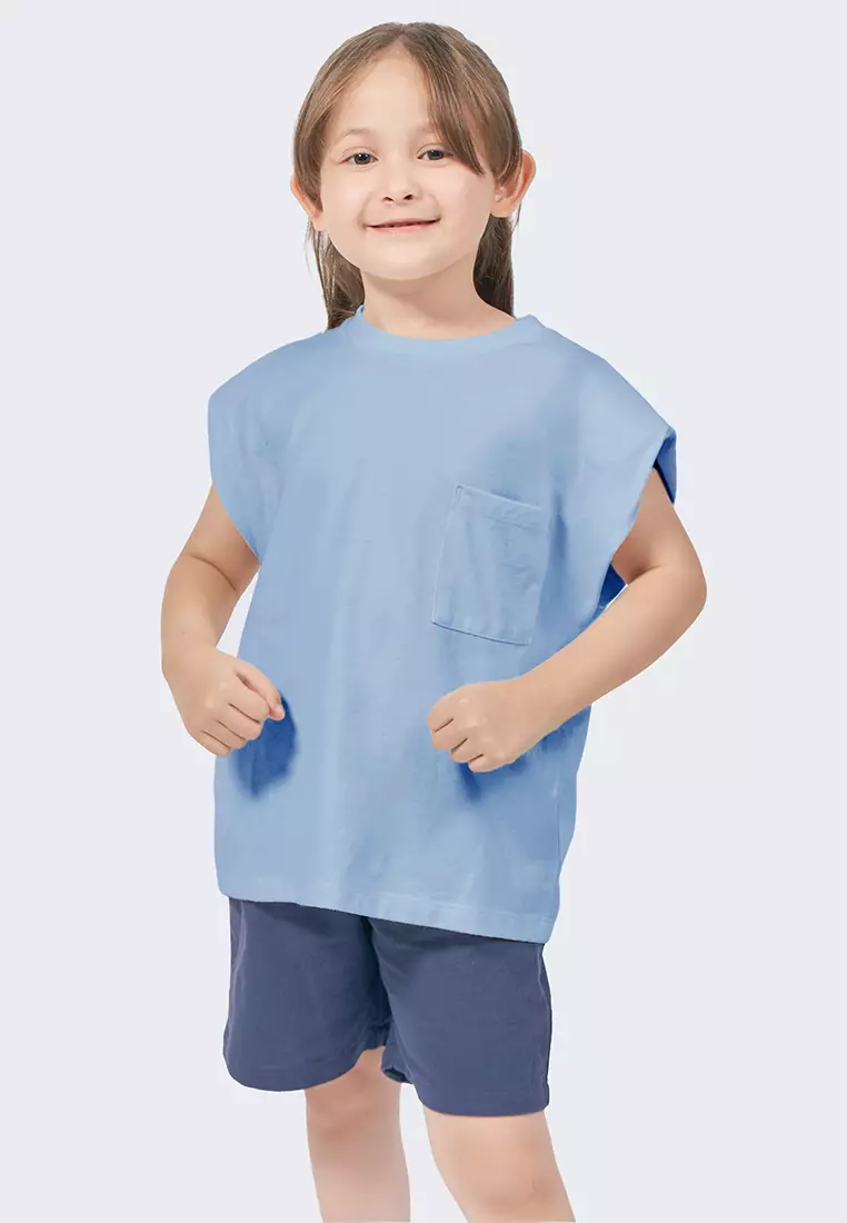 Buy Bocu Kids' Padded Muscle T-Shirt With Pocket 2024 Online