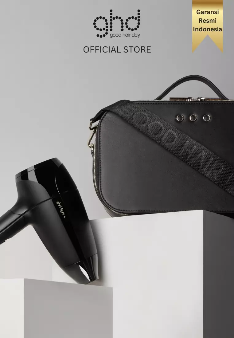 ghd Travel Flight+ Hairdryer - Pengering Rambut Mini Portable Free Travel Bag