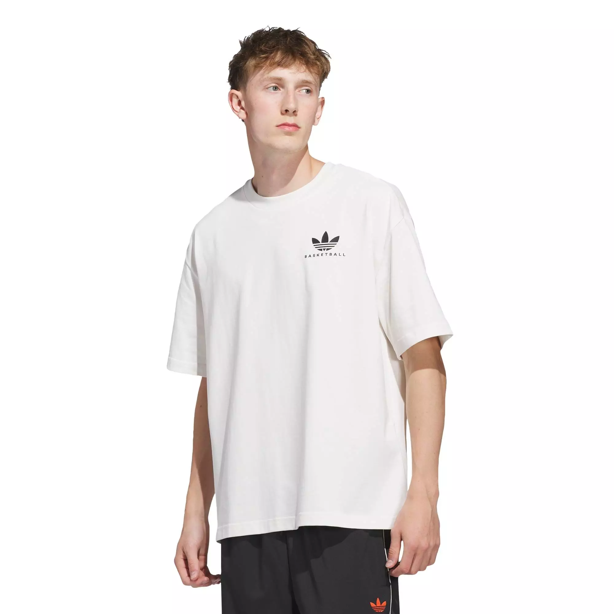 Basketball Worldwide Hoops GFX Tee Unisex White JW6648