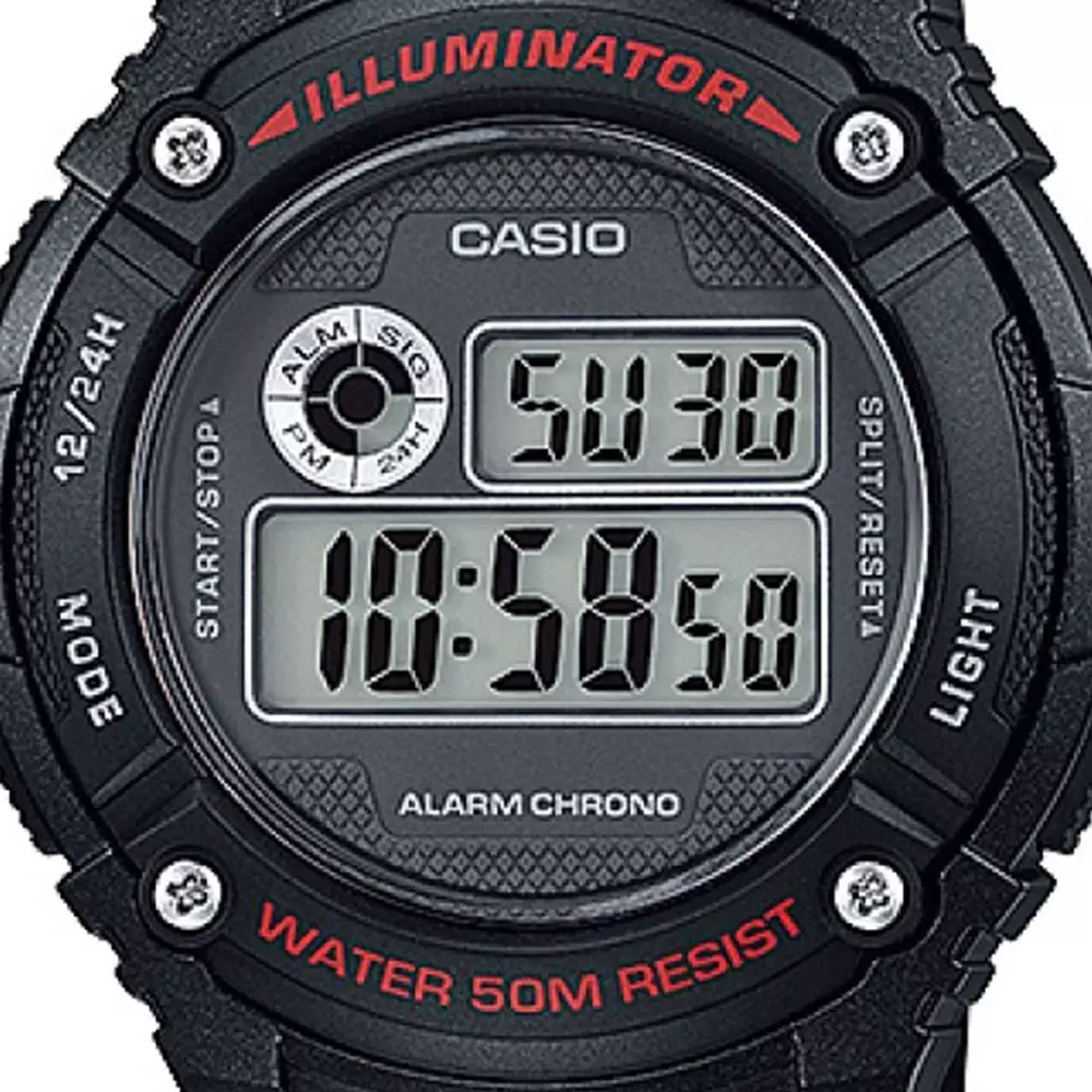 Casio Jam Tangan Pria W-216H-1AVDF