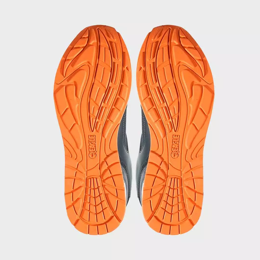 Eagle Sepatu Sneakers Lifestyle Eterna - Lifestyle Sneakers Shoes - HITAM/ABU TUA