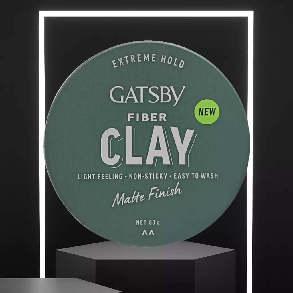 GATSBY Fiber Clay Matte Finish 80Gr (445031)