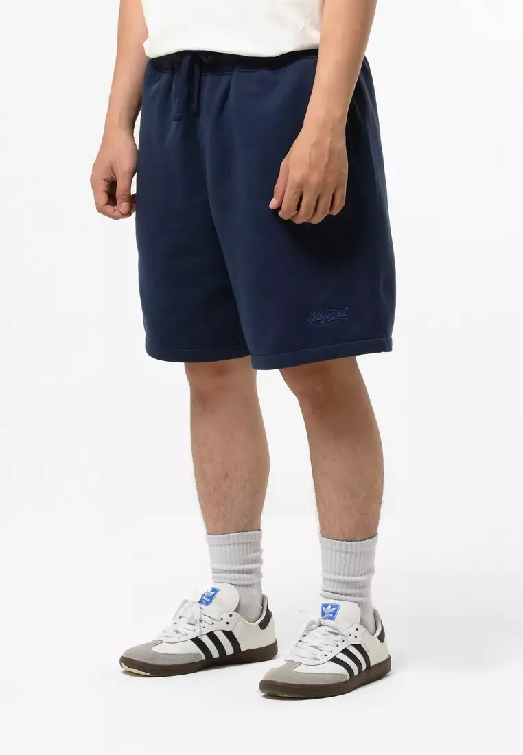 3Second Men's Sweat Short Regular Fit Fleece Sporty Nowell C051224
